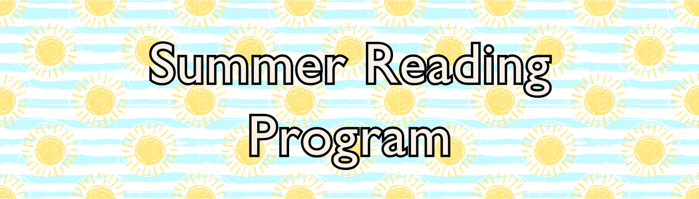Adult Services Summer Reading Program banner Adult Services Programs